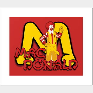 Mac Donald Posters and Art